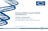 Viral RNA and DNA isolation - mn-net.com · 4 MACHEREY-NAGEL – 10/2017, Rev. 06 Viral RNA and DNA isolation 1 Components 1.1 Kit contents NucleoSpin® 96 Virus REF 2 x 96 preps