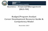 Research, Development & Acquisition Business Financial ...€¦ · NAVY. Research ... Career Development Resource Guide & Competency Model . November 2017 . Background 2 ... improve
