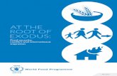 AT THE ROOT OF EXODUS - documents.wfp.org · access to social media and mobile technology and ... At the Root of Exodus: Food security, conflict and international migration. Section