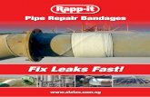 Fix Leaks Fast! - Shipserv · Fix Leaks Fast! Pipe Repair Bandages. ... along with our Rapp-it Pipe Repair bandage to ensure a more successful pipe repair. How can I remove Rapp-it