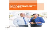 2016 TAX ACADEMY Curriculum NEW22 - PwC: Audit and ...€¦ · 2016 Tax Academy Curriculum . ... 19 April Exploring the New Audit Approach by Tax ... Illustrations, Case study, MCQ
