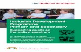 Inclusion Development Programme Primary and Secondary · The Inclusion Development Programme is an inclusive resource which focuses upon meeting pupils’ needs in mainstream schools.