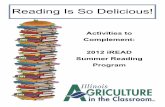 Reading Is So Delicious! - Illinois AITC Booklets/Readin… · Reading Is So Delicious! Activities to Complement: ... Visit  to watch a video of the scrapbook ... Roma …