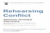 Evaluation Report Rehearsing Conflict 2017 - .Report prepared by Megan Ryland, ... and emotional