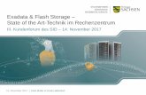 Exadata & Flash Storage State of the Art-Technik im ... · Vorstellung der Systeme Oracle-Technologien -> Exadata im SID Rechenzentrum Kamenz Storage – Systeme im SID Rechenzentrum