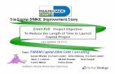 Six Sigma DMAIC Improvement Story - Miami-Dade · Identify Project Charter The team developed a team Project Charter. ... Mgmt Review Team:Antonio Cotarelo; ... -600-400-200 0 200
