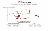 ASSEMBLY AND CARE INSTRUCTIONS ALL-AMERICAN UNEVEN BARS ... · ASSEMBLY AND CARE INSTRUCTIONS ALL-AMERICAN UNEVEN BARS ... before assembling and using your new ... UNEVEN BARS Assembly