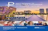 pathwaycon€¦ · ANCC Pathway to Excellence Conference® | pathwaycon.org 4 Concrrent Seon C300 Nursing Excellence Meets Natural Disaster Head-On TRACK: SAFETY & QUALITY