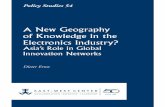 A New Geography of Knowledge in the Electronics Industry ... · Policy Studies 54 A New Geography of Knowledge in the Electronics Industry? Asia’s Role in Global Innovation Networks