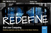 End User Computing - Dell EMC · End User Computing Redefining ... Case Study: Boston Scientific EUC . Boston Scientific Deploys Full Clone VDI With XtremIO. Challenge
