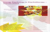 Energy Psychology in Psychotherapy - … Psychology in Psychotherapy... · Energy Psychology in Psychotherapy - Molecular Healing by Russell Henderson MNCP Pg Dip Adv Dip CAPS 'In