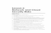 6Lesson 6: Network and Cloud Security Risks · Lesson 6: Network and Cloud Security Risks 6-5 ... • Passwords are required to access the ... • AirWatch — Supports nearly all