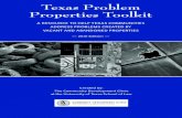 Texas Problem Properties Toolkit - Texas Law · Texas Problem Properties Toolkit ... Vacant and abandoned properties harm Texas communities. ... an abandoned home may
