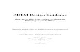 ADEM Design Guidance€¦ · will use ADEM Administrative Code Division 7 and ADEM Design Guidance as ... Pressure Sand Filtration 10 Rapid Sand Filtration 11 ... Filter Washing and