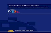 Inclusive Early Childhood Education - european-agency.org · From supporting womens employability, ... Early Childhood Education, ... clear rationale for and an analysis of the implications