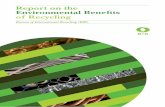 Report on the Environmental Benefits of Recycling€¦ · Page 1 Report on Environmental Benefits of Recycling Foreword 2 Preface 3 Executive Summary 4 Understanding the Brief 5 Methodology