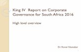 King IV Report on Corporate Governance for South Africa ... King IV Report_reward implications_06062017... · King IV Report on Corporate Governance for South Africa 2016 High level