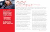 Avaya Virtual Services Platform 9000 - Greater Toronto Area · Avaya Virtual Services Platform 9000 ... large campus core networks. ... more agile virtual network infrastructure.