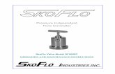 Pressure Independent Flow Controller - SkoFlo · protected SkoFlo Valve Model SF5000C OPERATION AND MAINTENANCE INSTRUCTIONS Pressure Independent Flow Controller