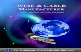 WIRE & CABLE MANUFACTURER - PIW international wc... · Hook-up wire is a necessity for electronic circuit prototyping, assembly, and repair jobs. This convenient package of electrical