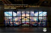 Statement of Intent - Te Papa · 2 Museum of New Zealand Te Papa Tongarewa Statement of Intent 2017–2021 3 ... The strategic understand and ... collections or associated areas of