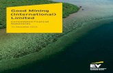 Good Mining (International) Limited - EY · Good Mining (International) Limited 2 Abbreviations and key The following styles of abbreviation are used in this set of International