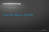 2014 License Setup Guide - solidThinking 2014 License Setup Guide.pdf · License Setup Guide ... Download the file “Sentinel HASP/LDK Windows GUI Run-time ... Click on the Query