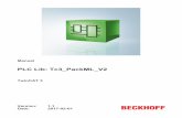 Manual PLC Lib: Tc3 PackML V2 - download.beckhoff.com€¦ · Foreword PLC Lib: Tc3_PackML_V2 Version: 1.15 1.2Safety instructions Safety regulations Please note the following safety