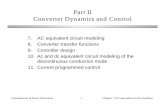 Part II - University of Colorado Boulderecee.colorado.edu/~ecen5797/course_material/Ch7slides.pdf · Fundamentals of Power Electronics Chapter 7: AC equivalent circuit modeling 1