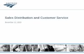 Sales Distribution and Customer Service - High Speed Rail State Meeting 111315 Final.pdf · Sales Distribution and Customer Service . ... Trends in Share of Sales by Sales Channel
