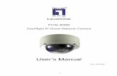 Day/Night IP Dome Network Camera - .1 LevelOne FCS-3000 Day/Night IP Dome Network Camera User’s