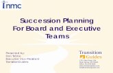 Succession Planning For Board and Executive Teamsc1940652.r52.cf0.rackcdn.com/53a1c106b8d39a0334000b72/Successio… · Succession Planning. For Board and Executive ... Recruitment/Selection