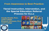 From Awareness to Best Practice: Tiered Instruction ... · From Awareness to Best Practice: Tiered Instruction, Intervention, and ... Support or MTSS? ... across MA Parker et al,