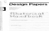 Rhetorical Handbook: An Illustrated Manual for Graphic ...socialimpact.swinmediacomms.net/wp-content/uploads/2016/07/design... · Rhetorical Handbook: An Illustrated Manual for Graphic