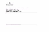 C ORIGIN INFORMATION KEY DOCUMENTS BURMA · country of origin information key documents burma (myanmar) 4 april 2007 rds-ind country of origin information service
