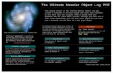 The Ultimate Messier Log - PDF Version - Uni Oldenburg · The Ultimate Messier Log Messier #M003 Constellation Canes Venatici Binocular DifficultyE Chart Page(s) Viewing Time Comments