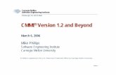 CMMI Version 1.2 and Beyond - Carnegie Mellon University · 328 Commercial companies ... CMMI Adoption Trends: Website Visits 2 The following were the top viewed pages on the CMMI