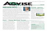 Corn—Tissue Nutrient Trends - Agvise Laboratories · FALL 2015 We are always working to make online sample submission easier. This fall we are introducing a new feature called “Update