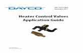 Heater Control Valves Application Guide - m.dayco.com.aum.dayco.com.au/databank/documents/Heater-Valves-Applications-Gui… · Heater Control Valves Application Guide ... Heater Tap