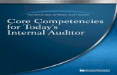 THE IIA’S GLOBAL INTERNAL AUDIT SURVEY Core … · The IIA’s Global Internal Audit Survey — Questions ... Core Competencies for Today’s Internal Auditor ... compliance with