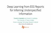 Deep Learning from EEG Reports for Inferring ...travis/papers/amia_cri_2017a_slides.pdf · Data: EEG Reports American Clinical Neurophysiology Society (ACNS) Guidelines for writing