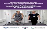 Enabling Partnerships: Collaboration for effective access ... · Enabling Partnerships: Collaboration for ... ENABLING PARTNERSHIPS: COLLABORATION FOR EFFECTIVE ACCESS TO HEALTH ...