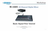 M16DXWSXX—Basic Signal-Flow Tutorialcms.rolandus.com/assets/media/pdf/M16DXWS03.pdf · Basic Signal-Flow Tutorial. 2 ... Each M-16DX Workshop Series booklet focuses on one M-16DX