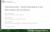 Introducción - Gold Standard y los Mercados de Carbono.€¦ · Introducción - Gold Standard y los Mercados de Carbono. Ivan Hernández Regional Manager - Latin America Moriz Vohrer