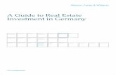 A Guide to Real Estate Investment in Germany€¦ · Commercial real estate is often owned by ... civil law association ... Watson, Farley & WilliamsA Guide to Real Estate Investment