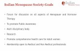 Indian Menopause Society-Goals · Indian Menopause Society-Goals ... Hormonal Changes ... low potency estrogen present during pregnancy,produced from fetal liver.
