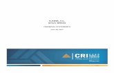 ICAMR, Inc. d/b/a BRIDG - flauditor.gov rpts/2017 icamr inc... · ICAMR, Inc. d/b/a BRIDG Statement of Financial Position See accompanying notes to financial statements. ‐ 3 ‐