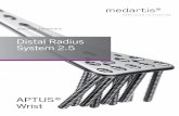 WRIST 01020001 v2 - Medartismedartis.com/uploads/WRIST-01020001_v2.pdf · Multidirectional Palmar Fixed-Angle Plate Fixation for Unstable Distal Radius Fracture ... phalangeal and