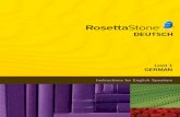 GERMAN - resources.rosettastone.com · WKI-DEU-L1-2.0 ISBN 978-1-60717-678-7 All information in this document is subject to change without notice. This