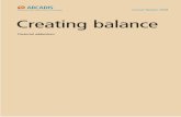 Annual Review 2008 Creating balance - Arcadis18C5539C-D167-4CB1-AFF6... · The information provided in this annual review is a selection and ... 17 Income statement ... 7 Parsons